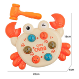 Đồ chơi đập chuột cho bé hình con cua dễ thương (30 điểm)