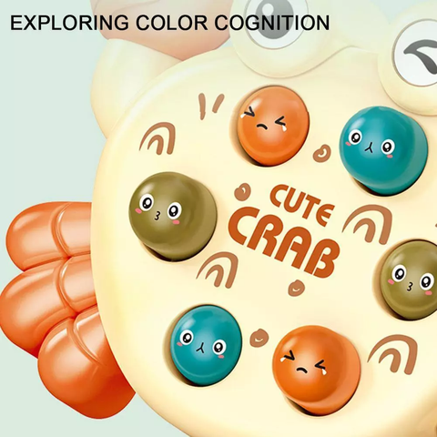 Đồ chơi đập chuột cho bé hình con cua dễ thương (30 điểm)