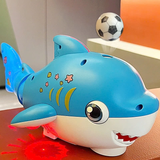 Đồ chơi cá mập thổi bóng có nhạc và đèn led vui nhộn cho bé