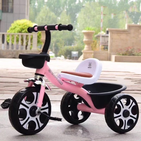 Xe đạp 3 bánh 108 ghế da cho bé