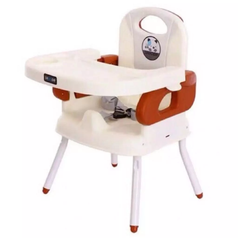 Ghê ăn dặm 518 gấp gọn 3in1 chân sắt cho bé yêu