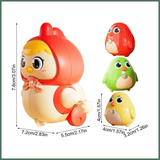 Đồ chơi vặn cót gà nối đuôi nhau siêu vui nhộn (30 điểm)