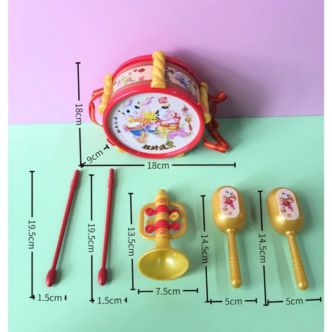 Bộ trống gõ cho bé chơi trung thu  (30 điểm)