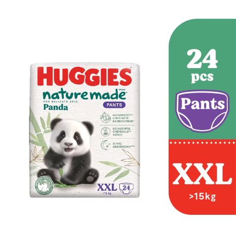Bỉm quần Huggies Naturemade Panda XXL24