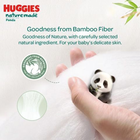 Bỉm quần Huggies Naturemade Panda L42