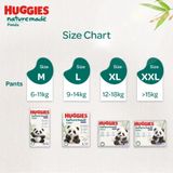Bỉm quần Huggies Naturemade Panda L42