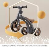 Xe đạp, xe chòi chân 3 bánh Scooter Corgi 916 cho bé