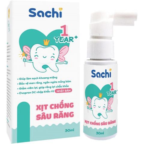 Xịt chống sâu răng Sachi