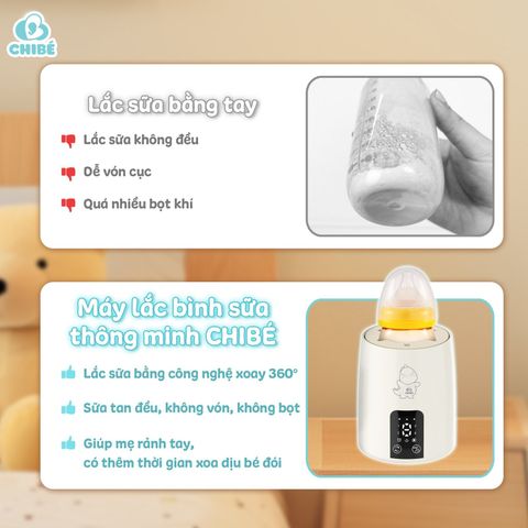 Máy lắc sữa thông minh ChiBé CB040