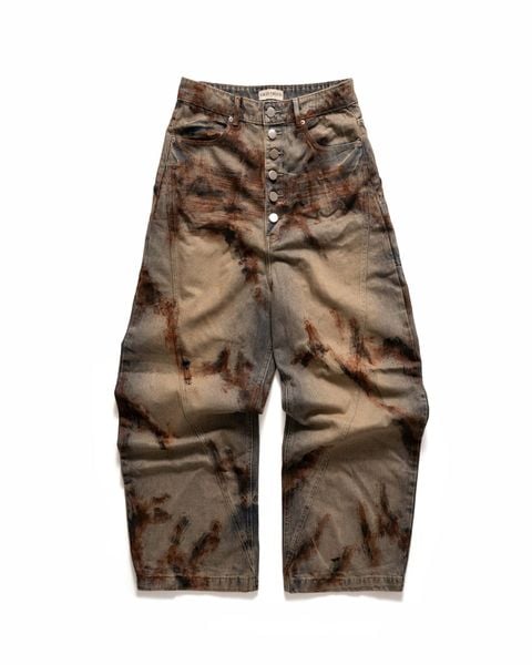  XIII - ARC BUTTONS JEANS PANTS 