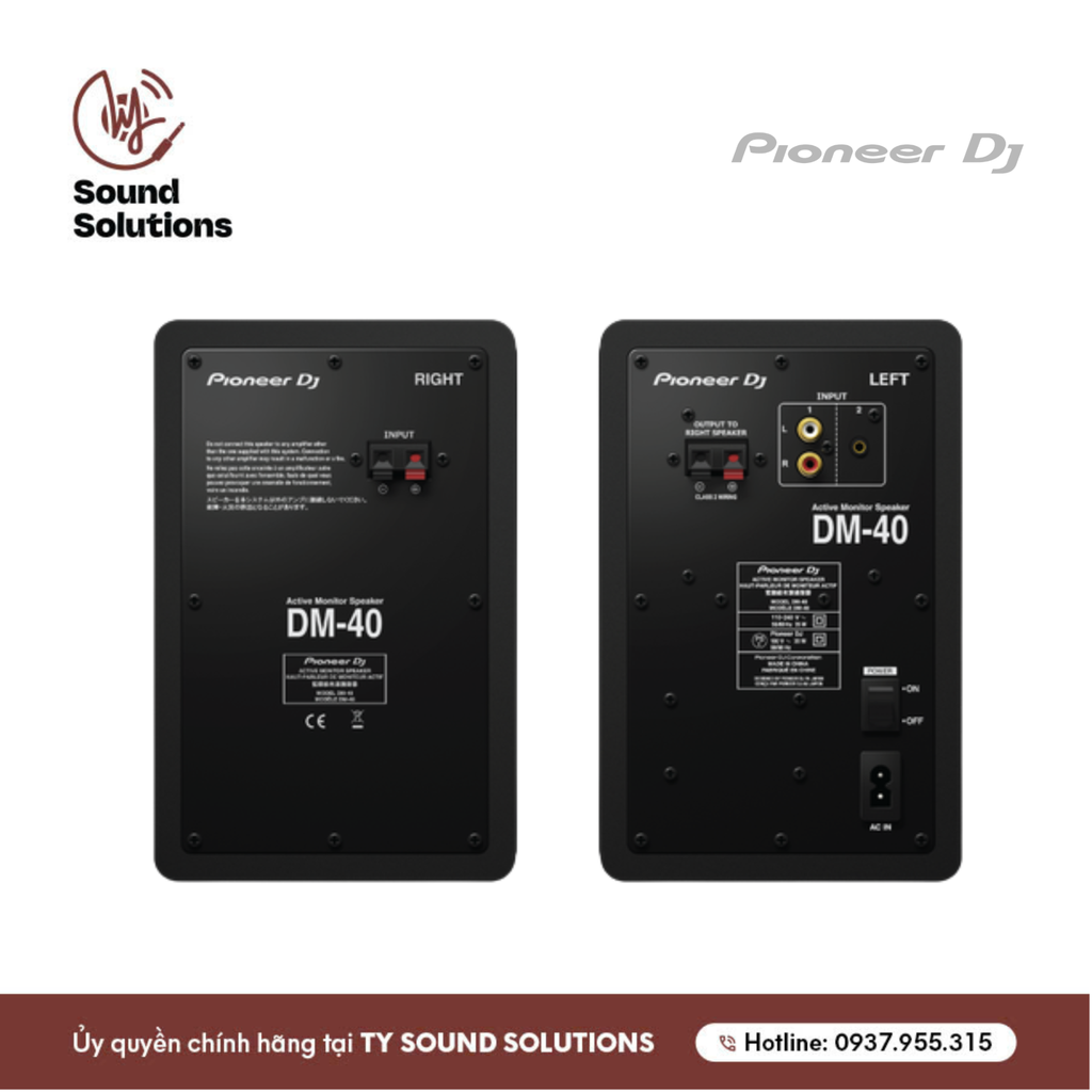 LOA KIỂM ÂM CHÍNH HÃNG - PIONEER DM-40D