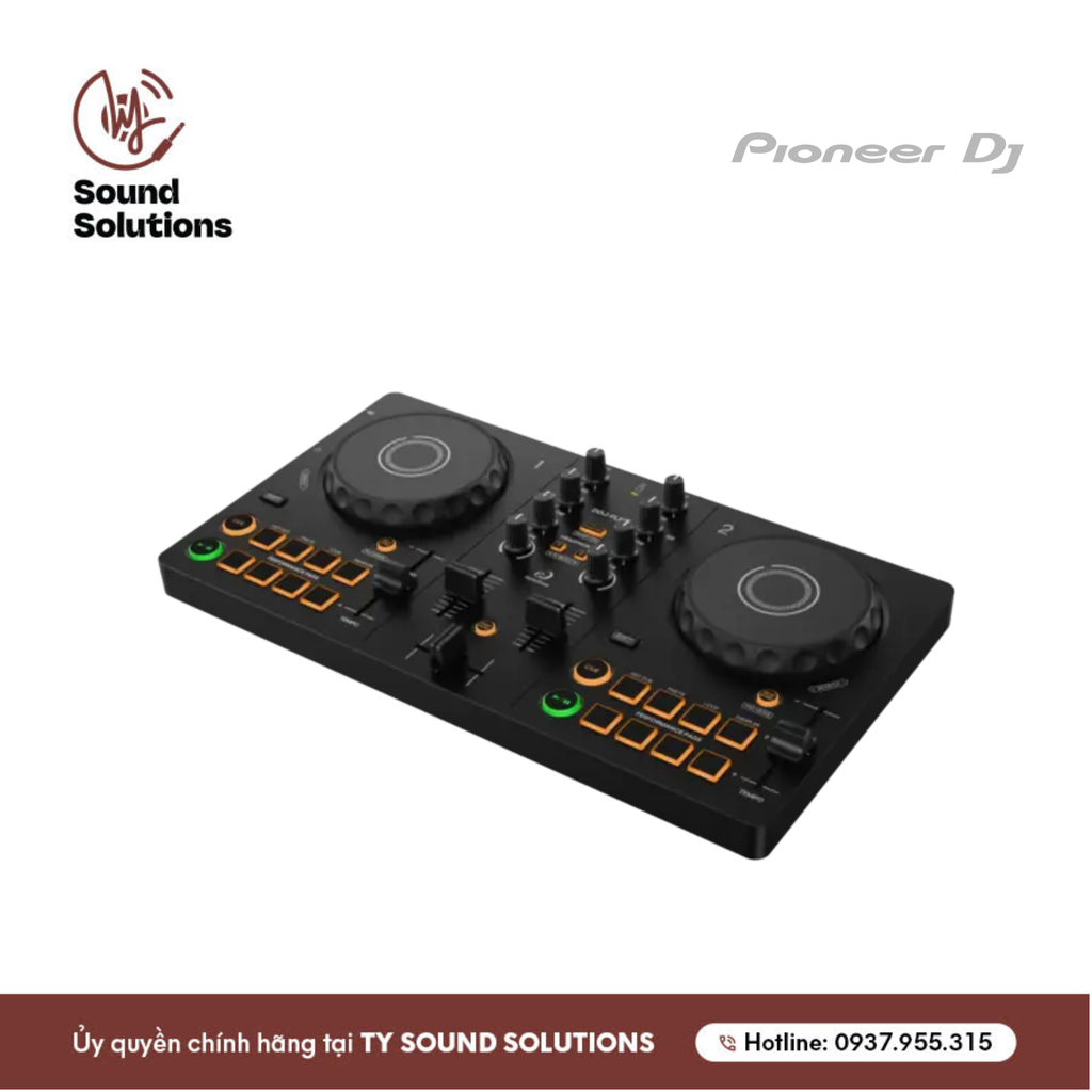 BÀN DJ CHÍNH HÃNG - ALPHA THETA DDJ - FLX2