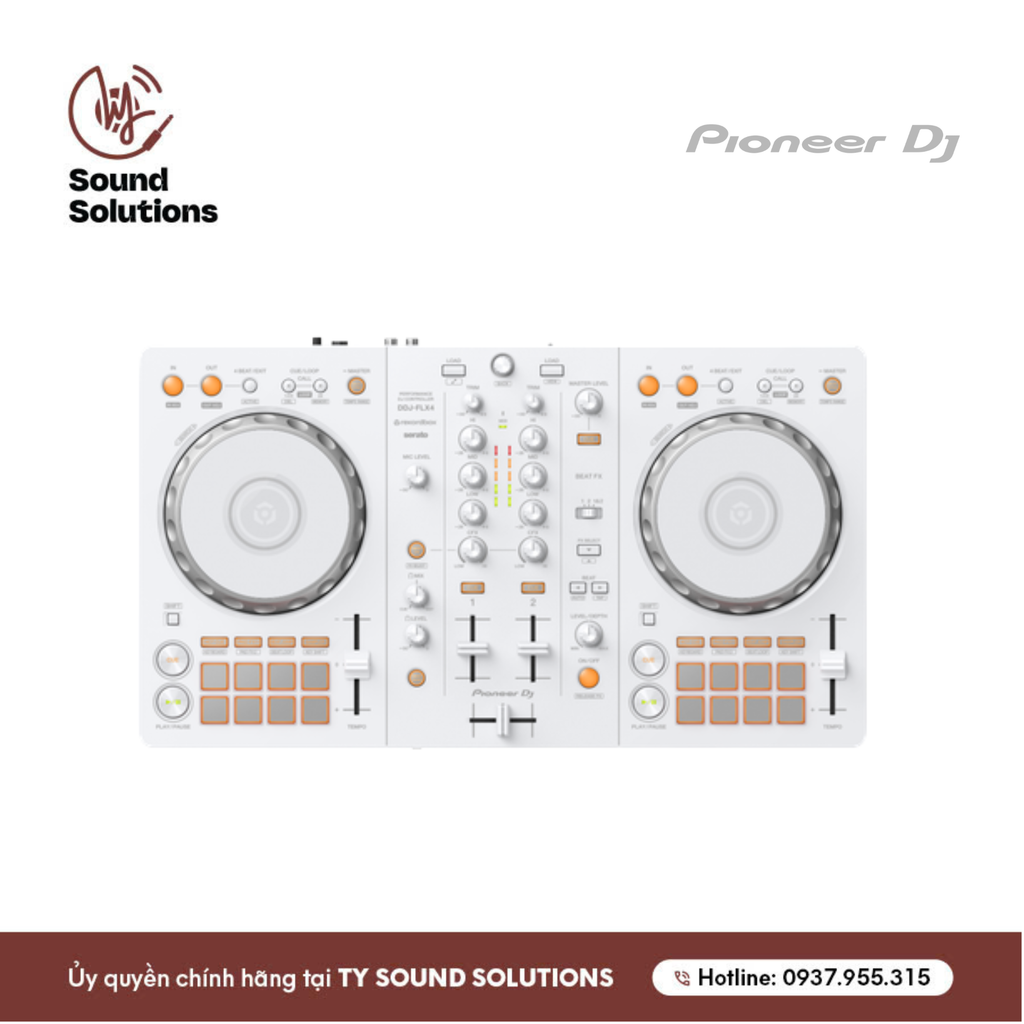 BÀN DJ CHÍNH HÃNG - ALPHA THETA DDJ - FLX4