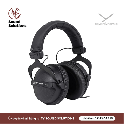  TAI NGHE KIỂM ÂM CHÍNH HÃNG - BEYERDYNAMIC DT770 PRO (32 ohm) 