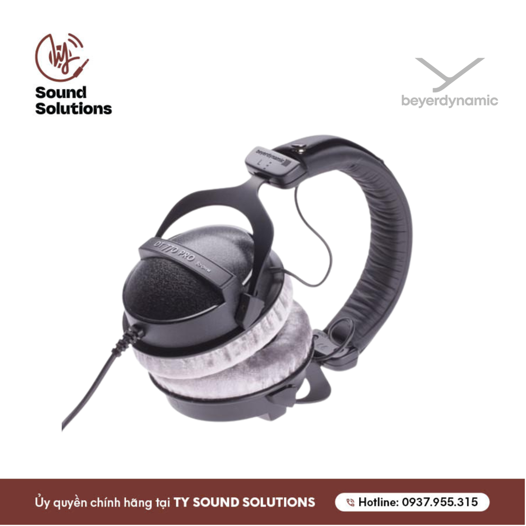 TAI NGHE KIỂM ÂM CHÍNH HÃNG - BEYERDYNAMIC DT770 PRO (80 ohm - 250 ohm)