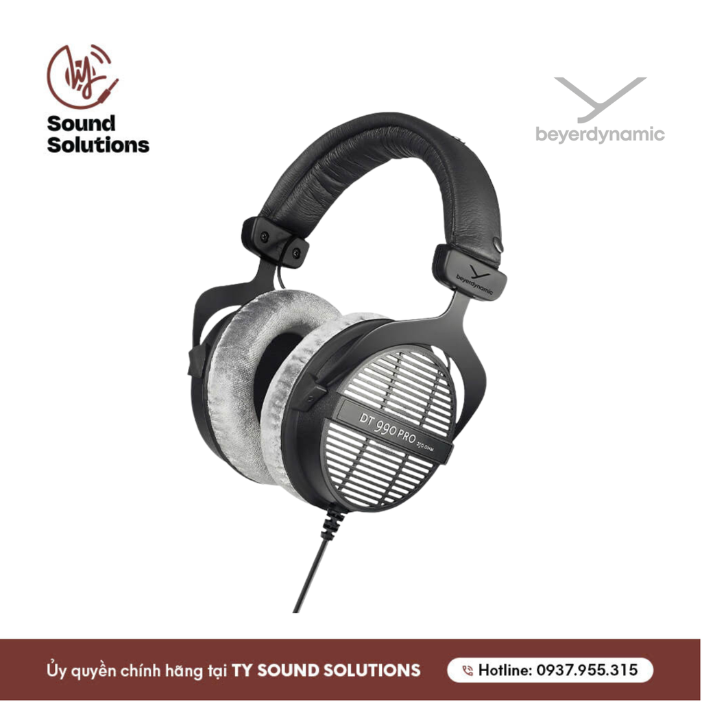TAI NGHE KIỂM ÂM CHÍNH HÃNG - BEYERDYNAMIC DT990 PRO