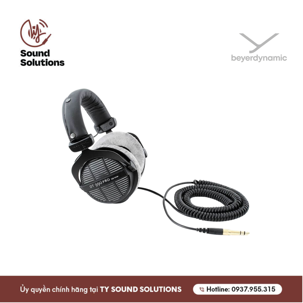 TAI NGHE KIỂM ÂM CHÍNH HÃNG - BEYERDYNAMIC DT990 PRO