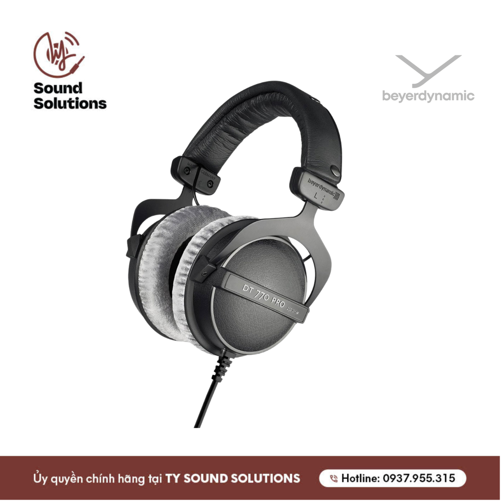 TAI NGHE KIỂM ÂM CHÍNH HÃNG - BEYERDYNAMIC DT 770 Pro