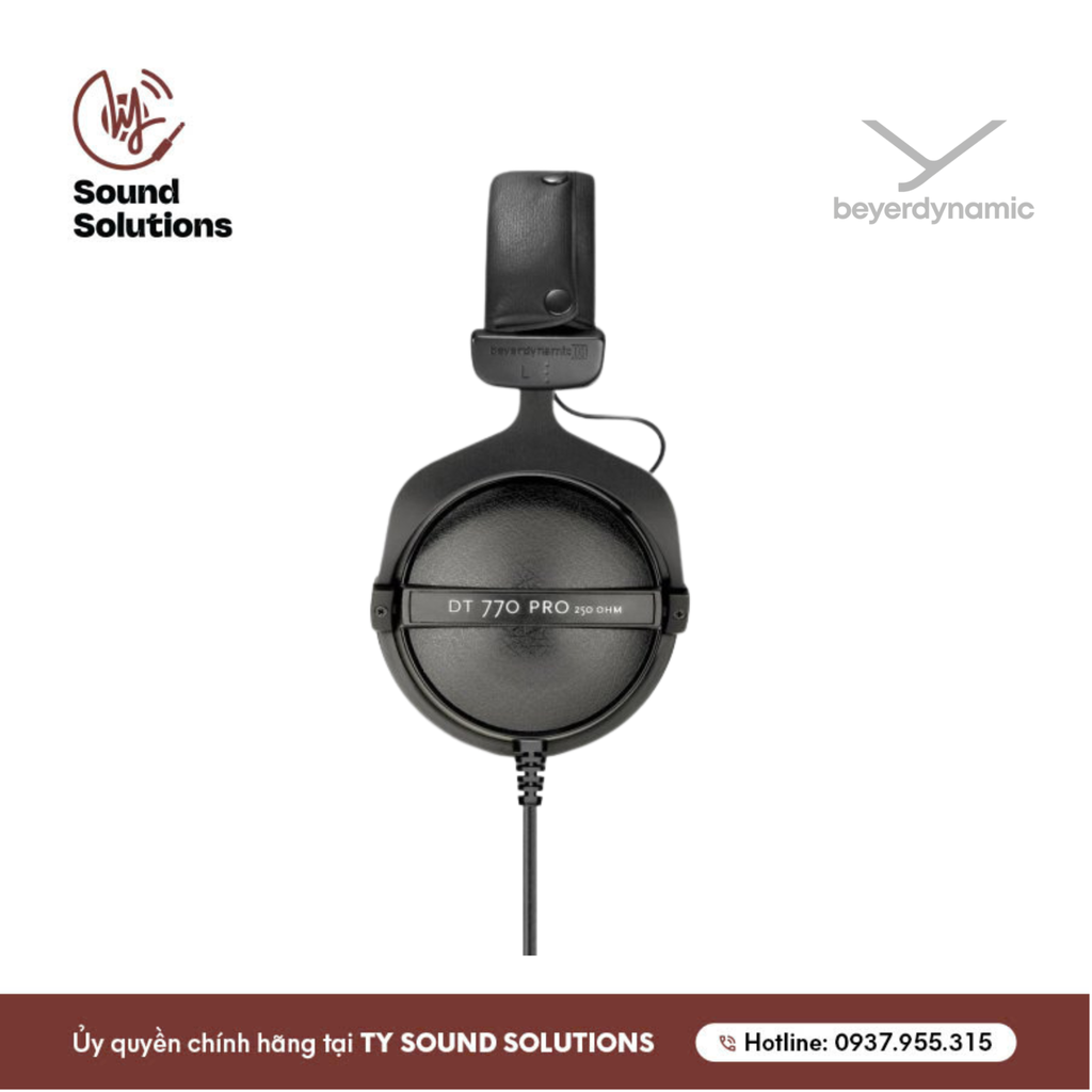 TAI NGHE KIỂM ÂM CHÍNH HÃNG - BEYERDYNAMIC DT 770 Pro