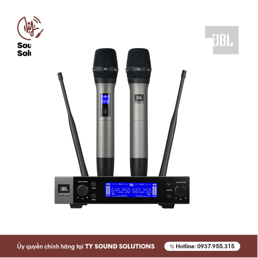 MICRO KHÔNG DÂY CHÍNH HÃNG - JBL VM200