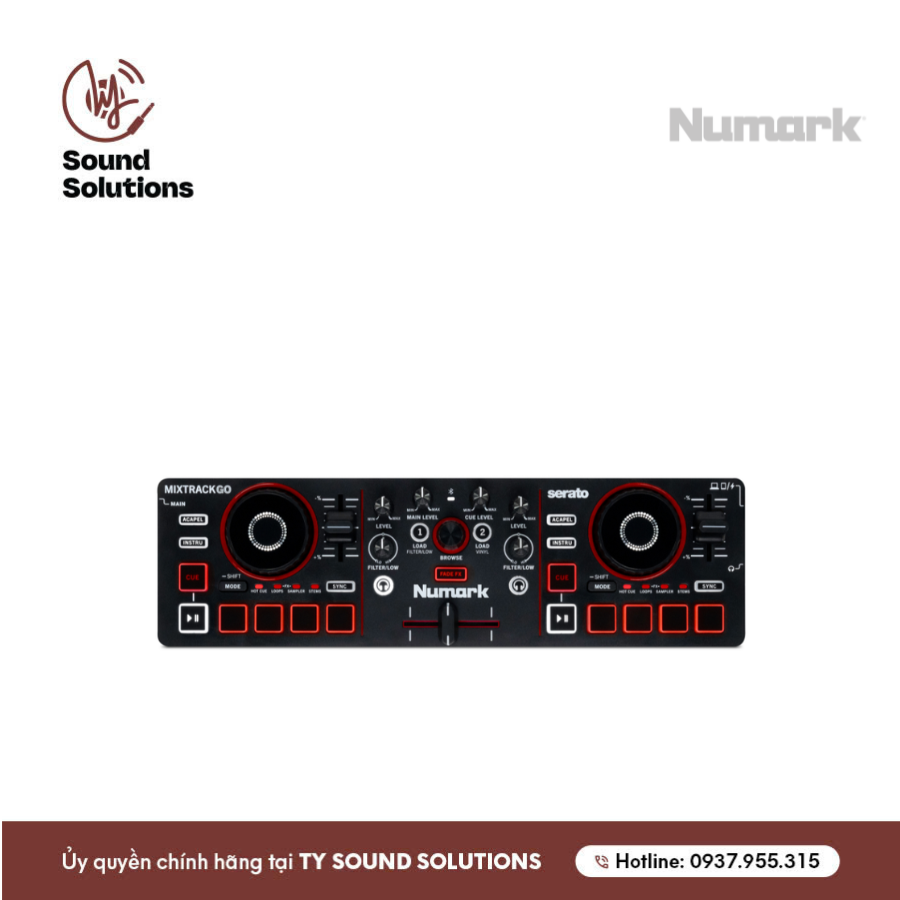 BÀN DJ CHÍNH HÃNG - NUMARK MIXTRACK GO