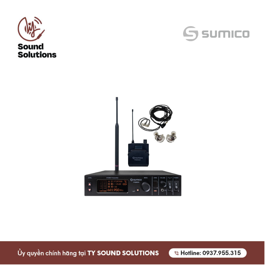 HỆ THỐNG TAI NGHE CHÍNH HÃNG - SUMICO  PSM900