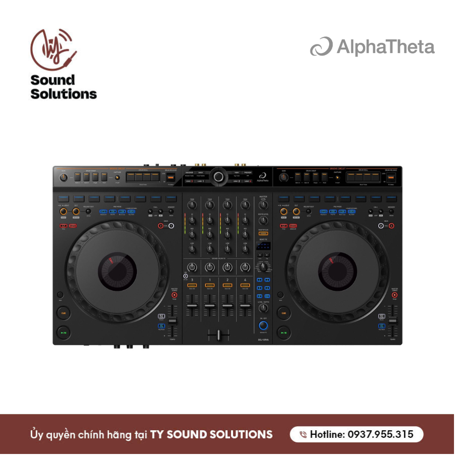 BÀN DJ CHÍNH HÃNG - ALPHATHETA DDJ-GRV6