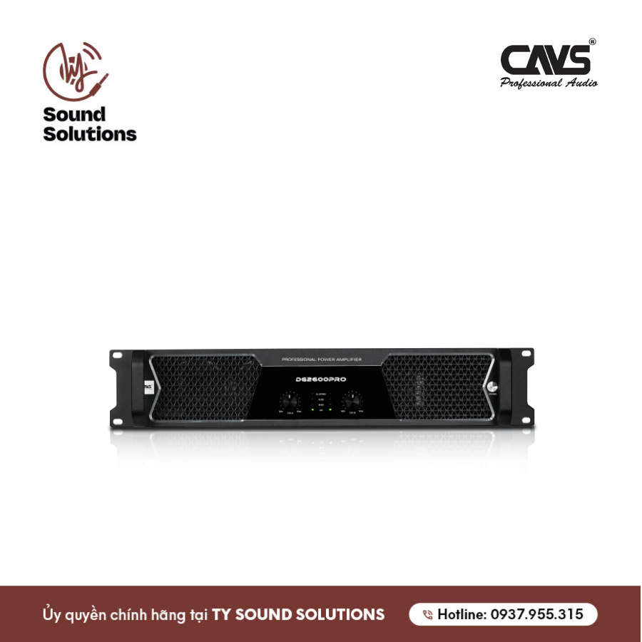 CỤC ĐẨY CÔNG SUẤT - CAVS DG2600PRO
