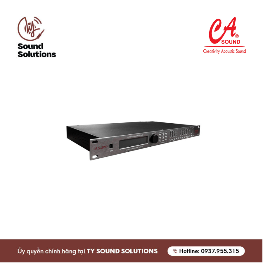 BỘ XỬ LÝ TÍN HIỆU ÂM THANH DSP CHÍNH HÃNG - CA SOUND CROSSOVER 4080
