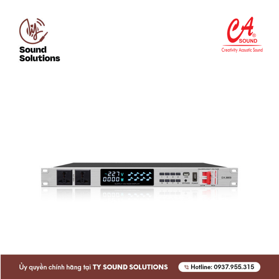 QUẢN LÝ NGUỒN CHÍNH HÃNG - CA SOUND DX.8800