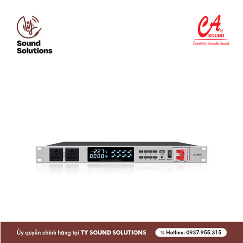  QUẢN LÝ NGUỒN CHÍNH HÃNG - CA SOUND DX.8800 