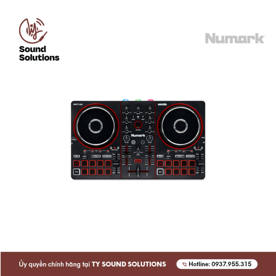 BÀN DJ CHÍNH HÃNG - NUMARK PARTY MIX III
