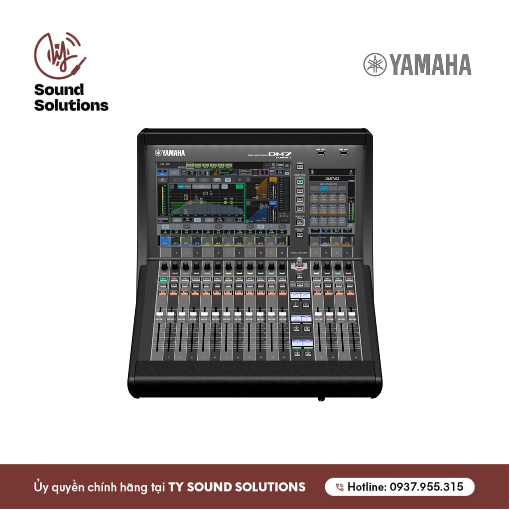 BÀN MIXER CHÍNH HÃNG - YAMAHA DM7 COMPACT