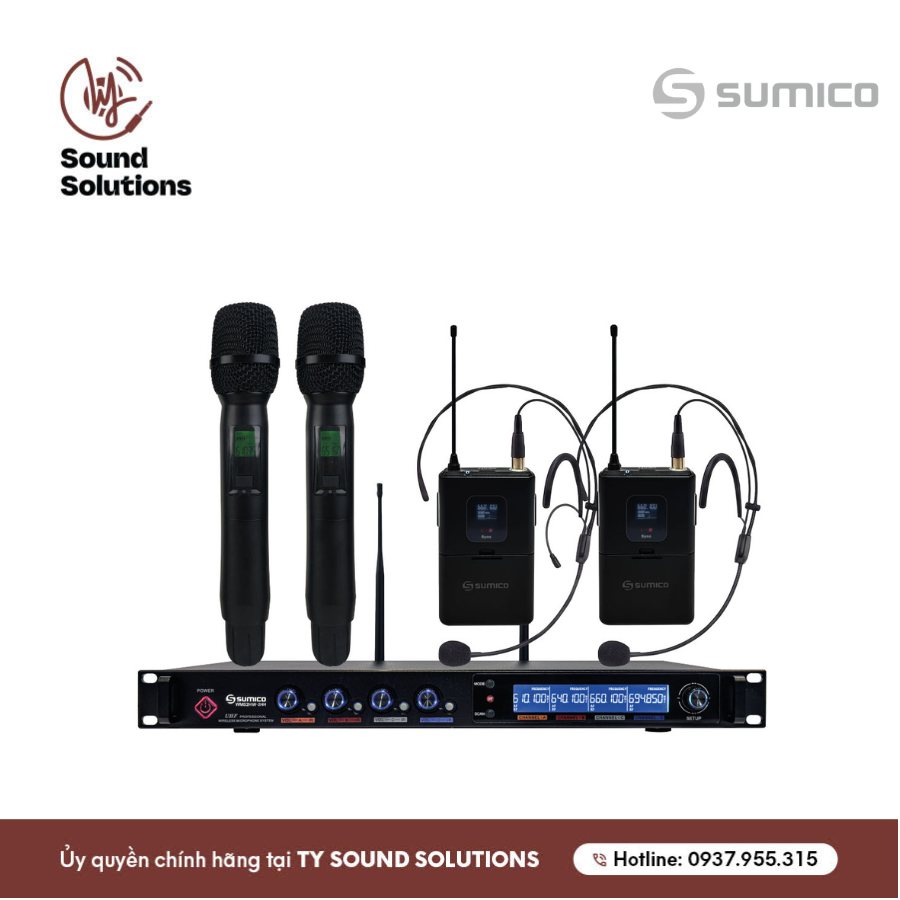 MICRO KHÔNG DÂY CHÍNH HÃNG - SUMICO WMS2HW-2HH
