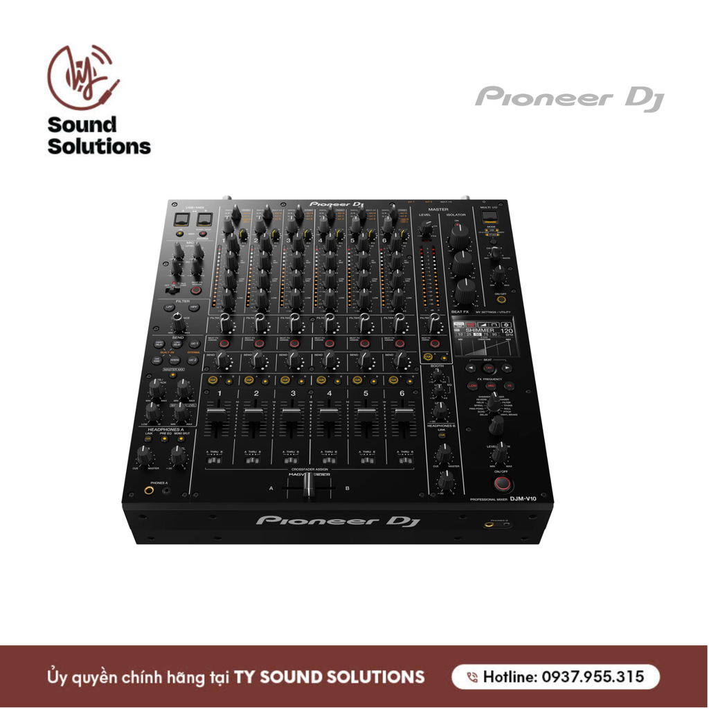 MIXER DJ CHÍNH HÃNG - PIONEER DJM-V10