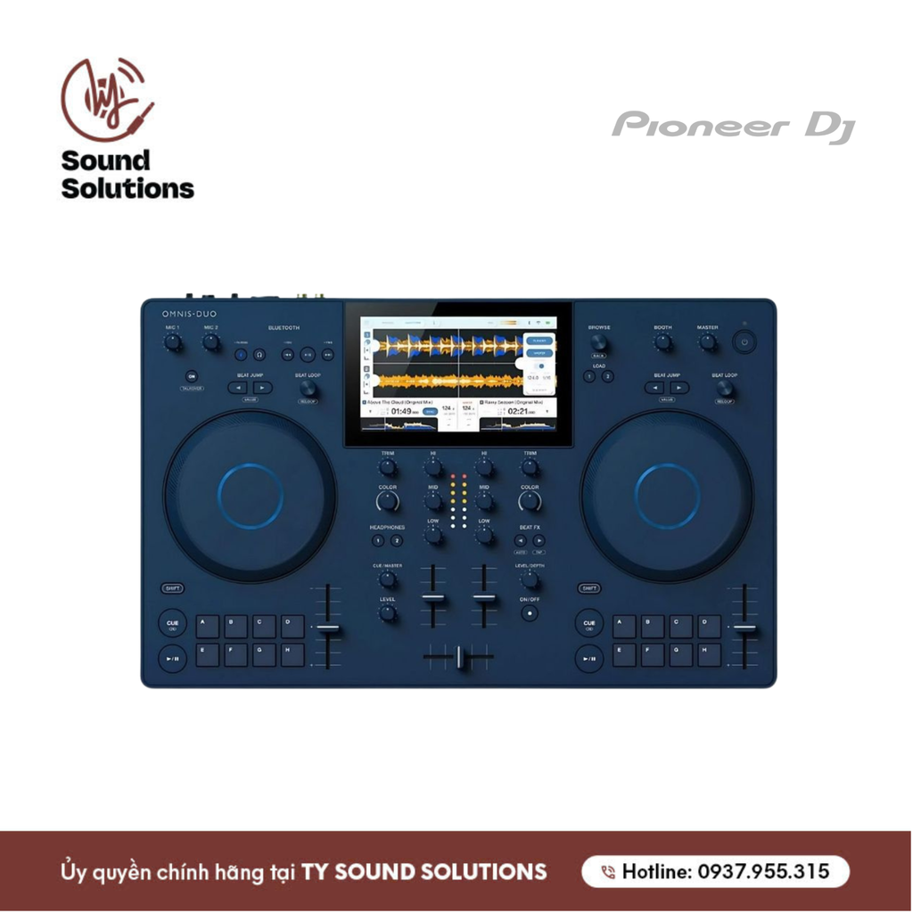 BÀN DJ CHÍNH HÃNG - ALPHA THETA OMNIS DUO