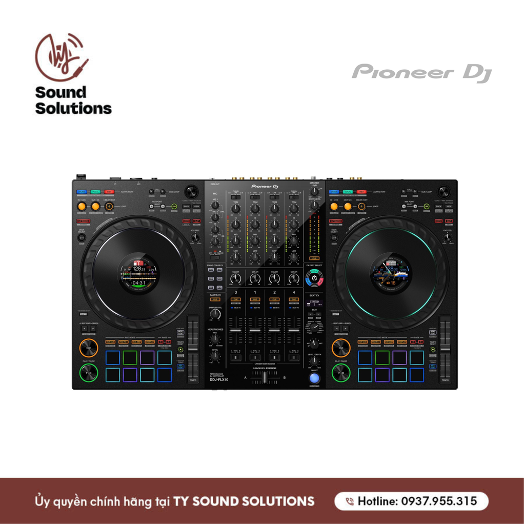 BÀN DJ CHÍNH HÃNG - PIONEER DDJ - FLX10