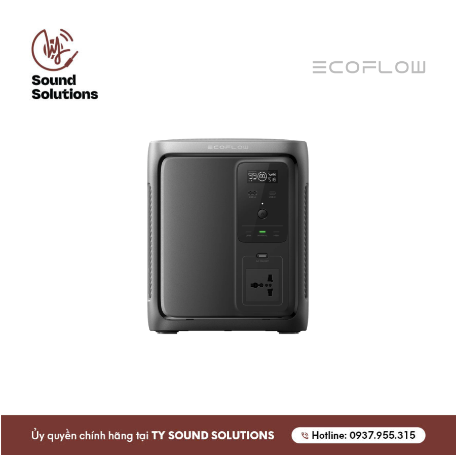 TRẠM SẠC ĐIỆN CHÍNH HÃNG - ECOFLOW DELTA 3 AIIR 1000