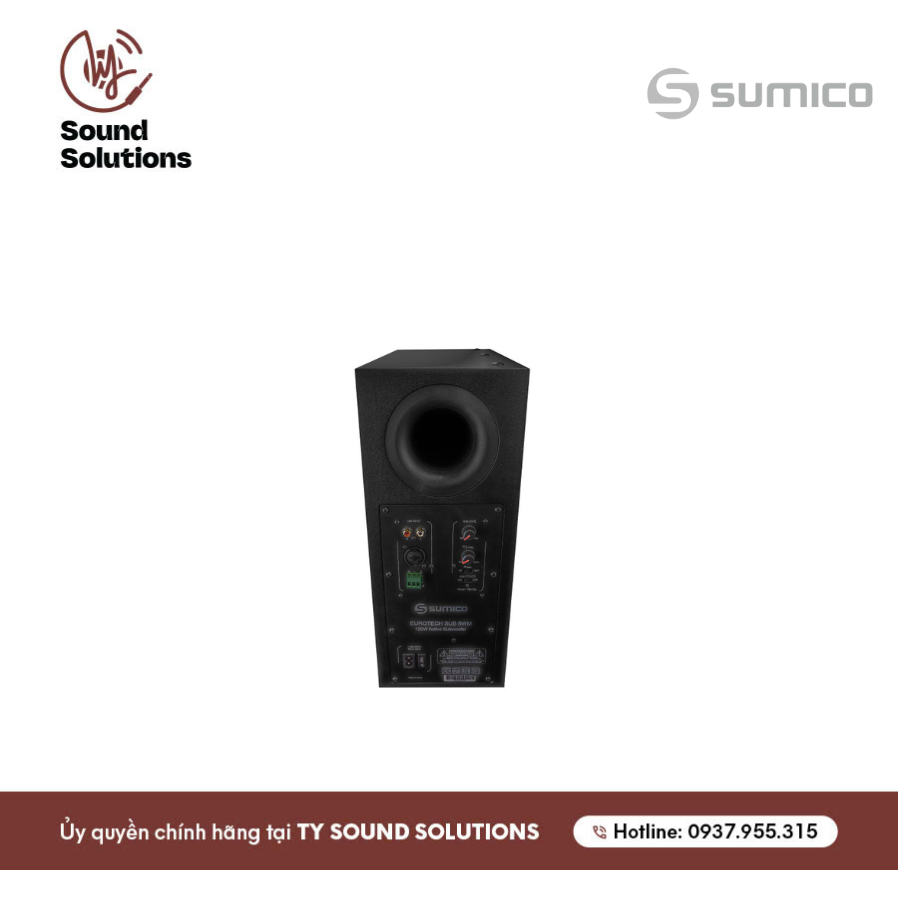 LOA SUBWOOFER ACTIVE - SUMICO EUROTECH SUB 8WM