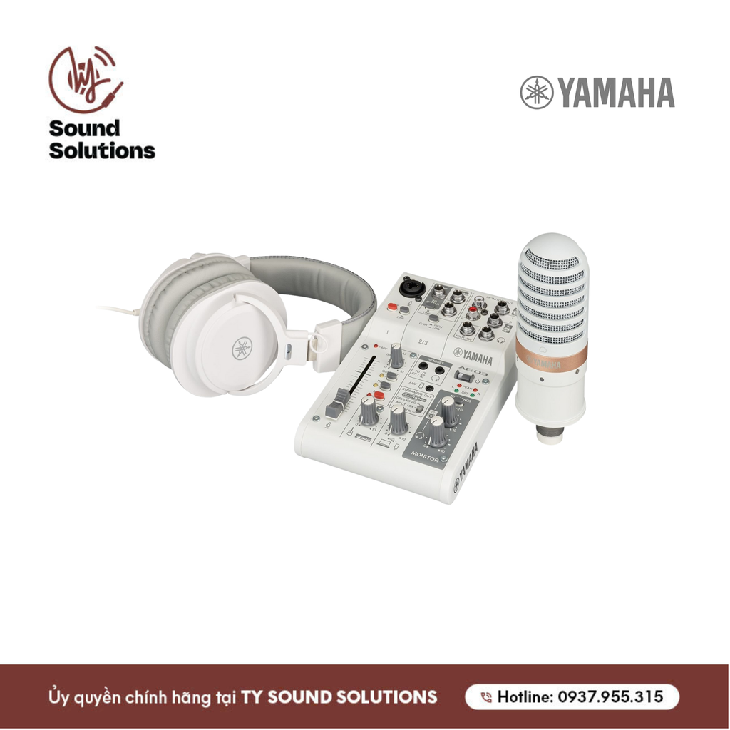 BỘ LIVESTREAM CHÍNH HÃNG - YAMAHA AG03MK2 LSPK