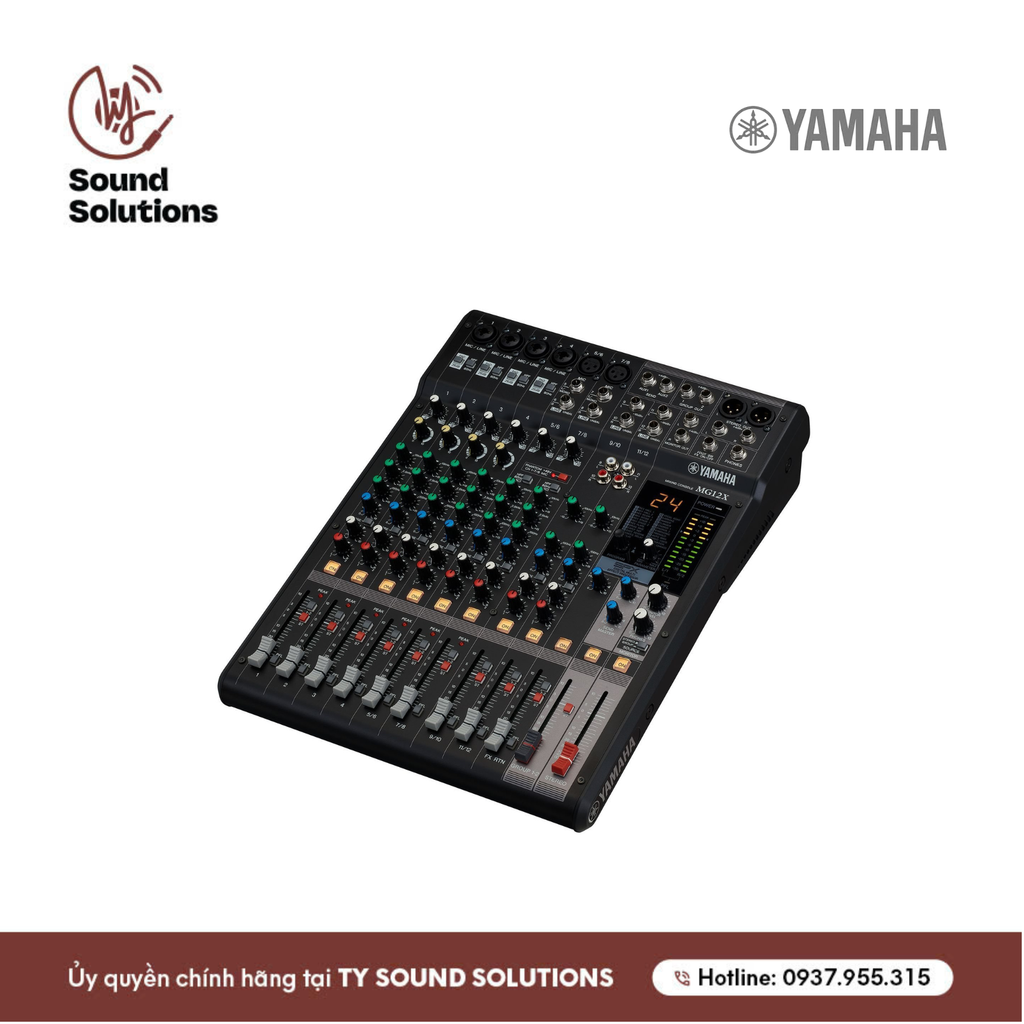 BÀN MIXER CHÍNH HÃNG - YAMAHA MG12X