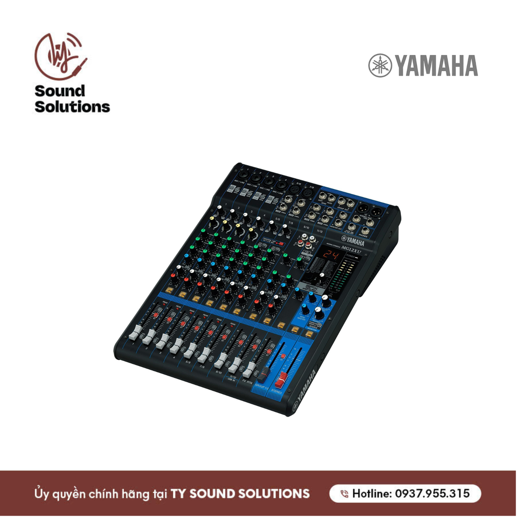 BÀN MIXER CHÍNH HÃNG - YAMAHA MG12XU