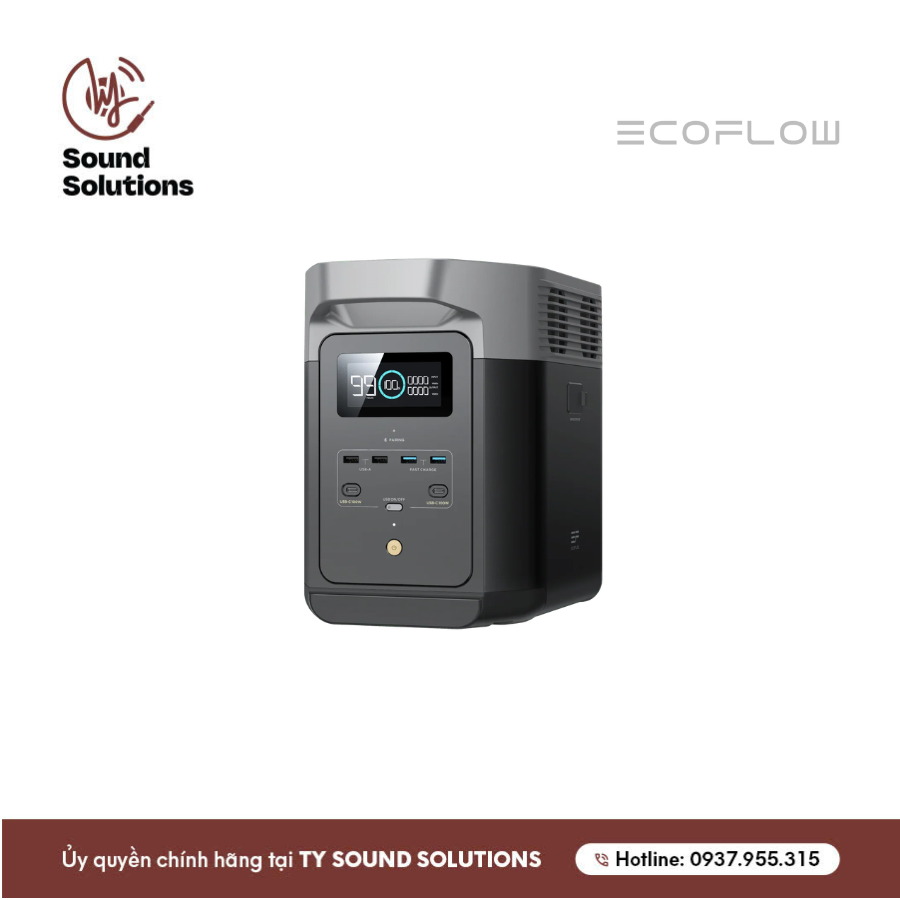 TRẠM SẠC ĐIỆN CHÍNH HÃNG - ECOFLOW DELTA 2