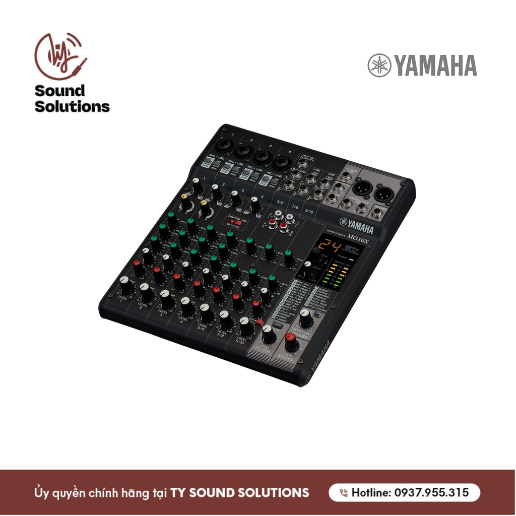BÀN MIXER CHÍNH HÃNG -YAMAHA MG10X