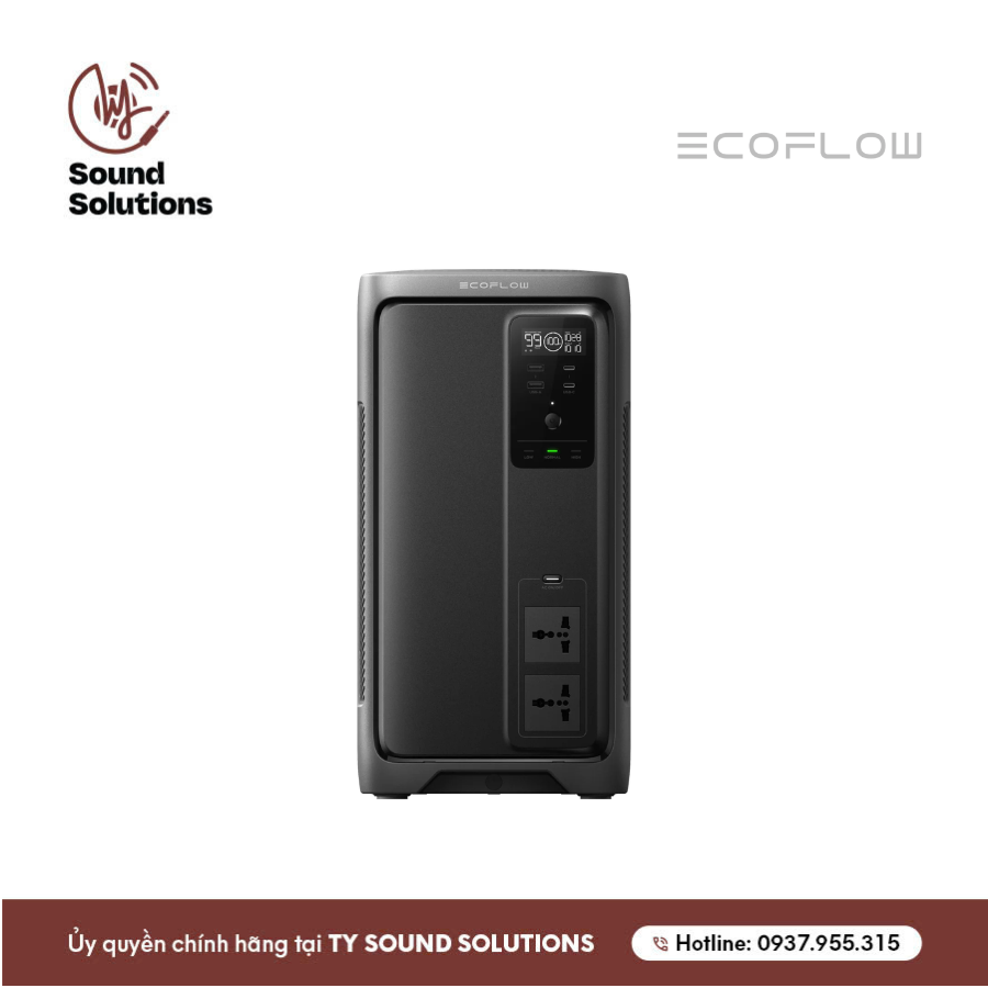 TRẠM SẠC ĐIỆN CHÍNH HÃNG - ECOFLOW DELTA 3 AIR 2000