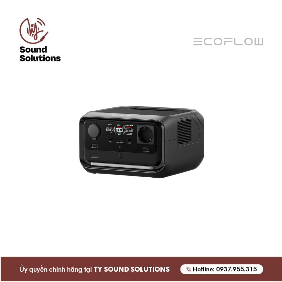 TRẠM SẠC ĐIỆN CHÍNH HÃNG - ECOFLOW RIVER 3 PLUS