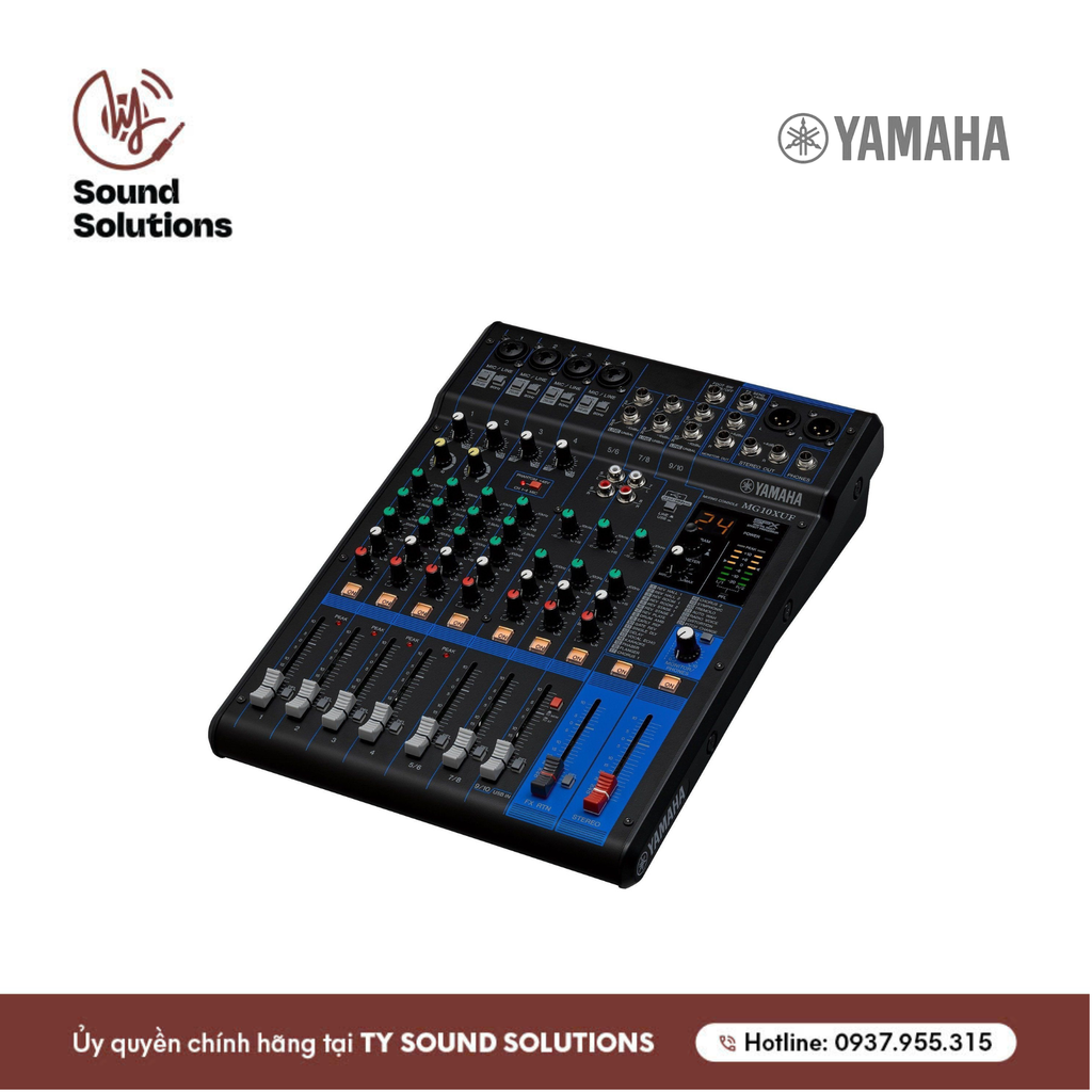 BÀN MIXER CHÍNH HÃNG - YAMAHA MG10XUF