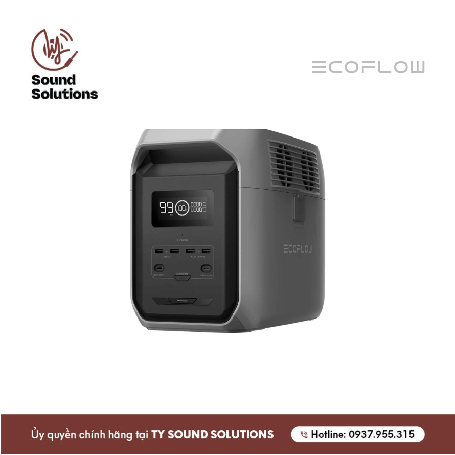 TRẠM SẠC ĐIỆN CHÍNH HÃNG - ECOFLOW DELTA 3 1500