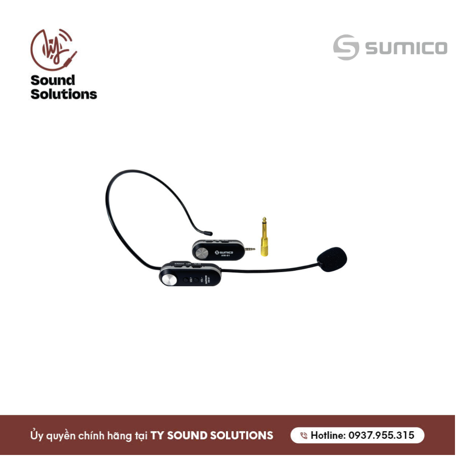 MICRO KHÔNG DÂY CÀI ĐẦU - SUMICO HW-01