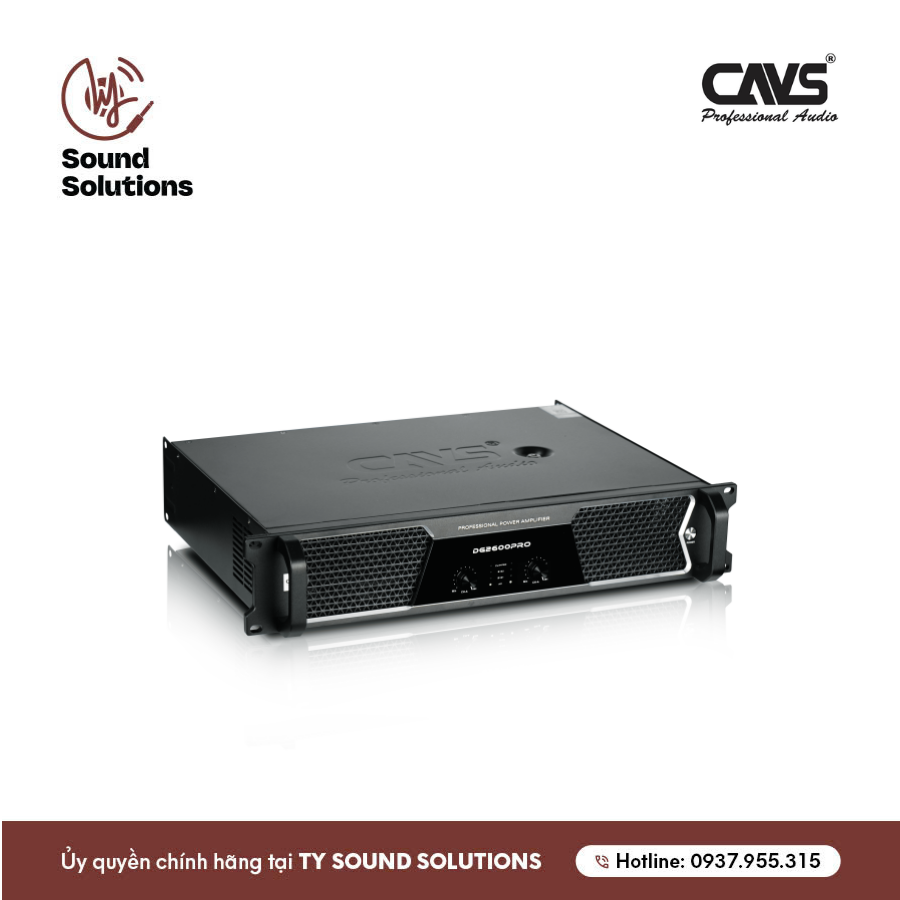 CỤC ĐẨY CÔNG SUẤT - CAVS DG2600PRO